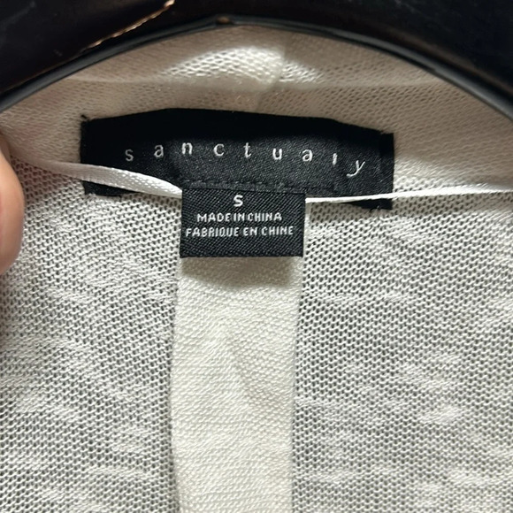 SANCTUARY Women’s Ready or‎ Knot LS Shirt NWT - Picture 4 of 6